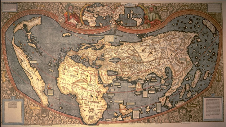 La mappemonde de 1507